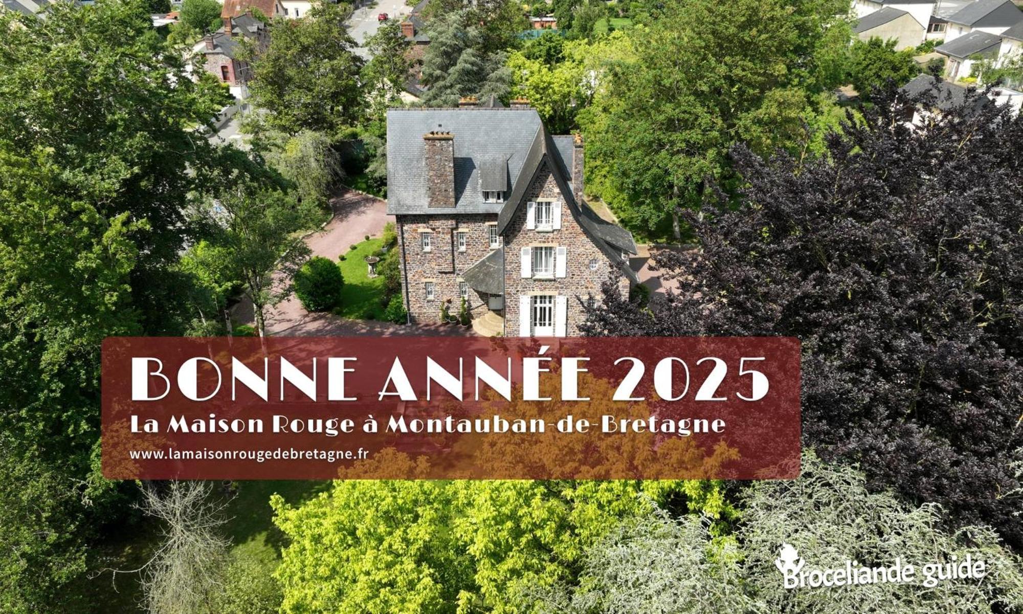 La Maison Rouge Broceliande Montauban-de-Bretagne Экстерьер фото